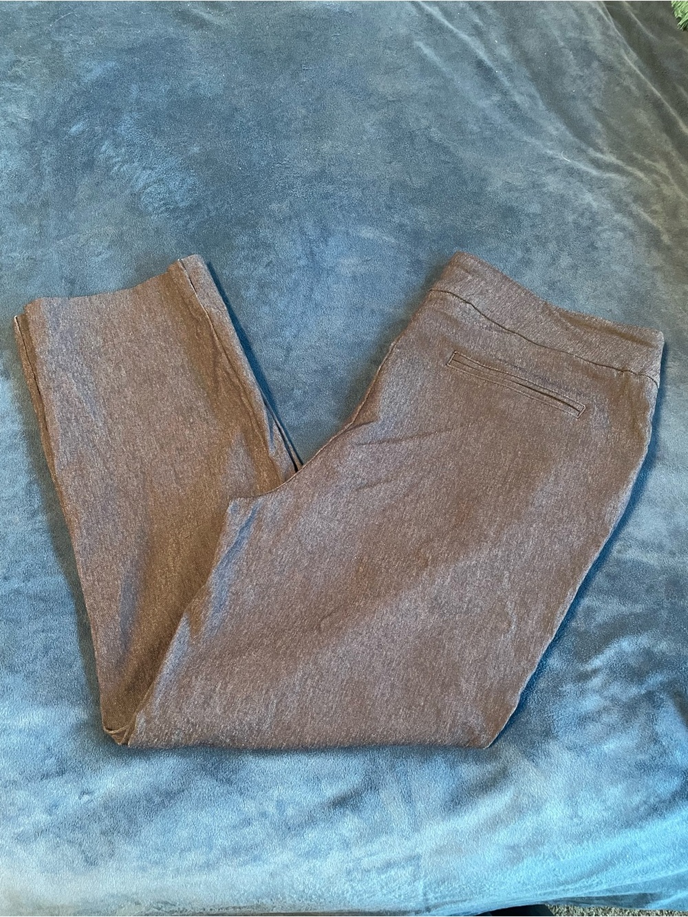 Hilary Radley Cropped Women's Pants in Blue